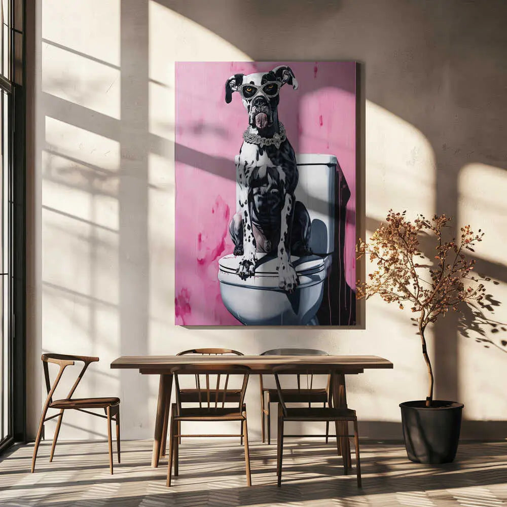 Canvarisma - "GREAT DANE HAVE A NICE POOP" -  Bild