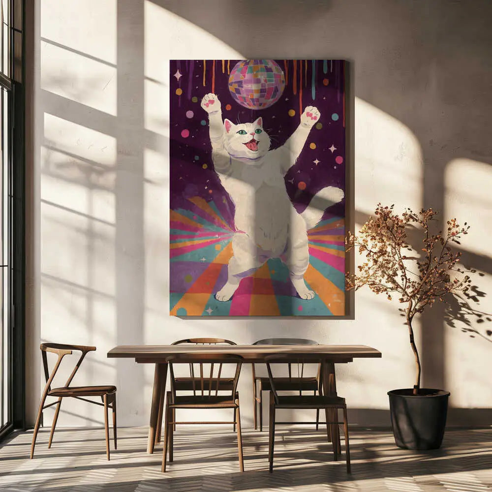 "GROOVY DISCO KITTY"