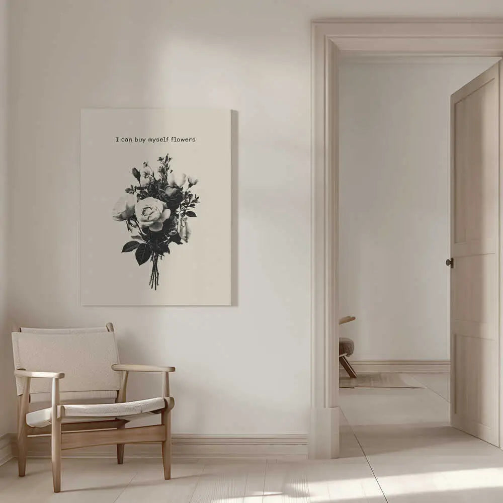 Canvarisma - "I CAN BUYMYSELF FLOWERS" -  Bild