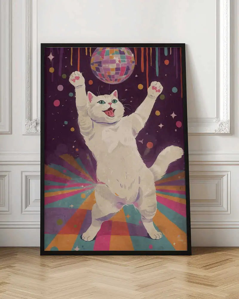 "GROOVY DISCO KITTY"