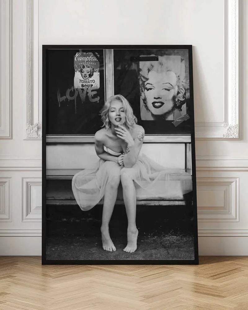 Canvarisma - "NEW MARYLIN BW" -  Bild