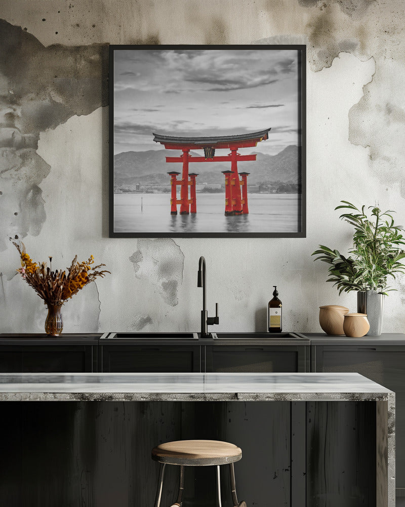 "TORII OF ITSUKUSHIMA SHRINE"