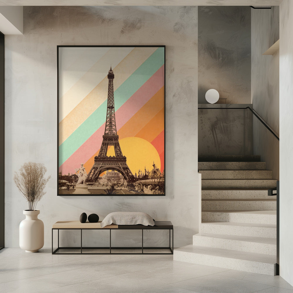 "EIFFEL TOWER RAINBOW"