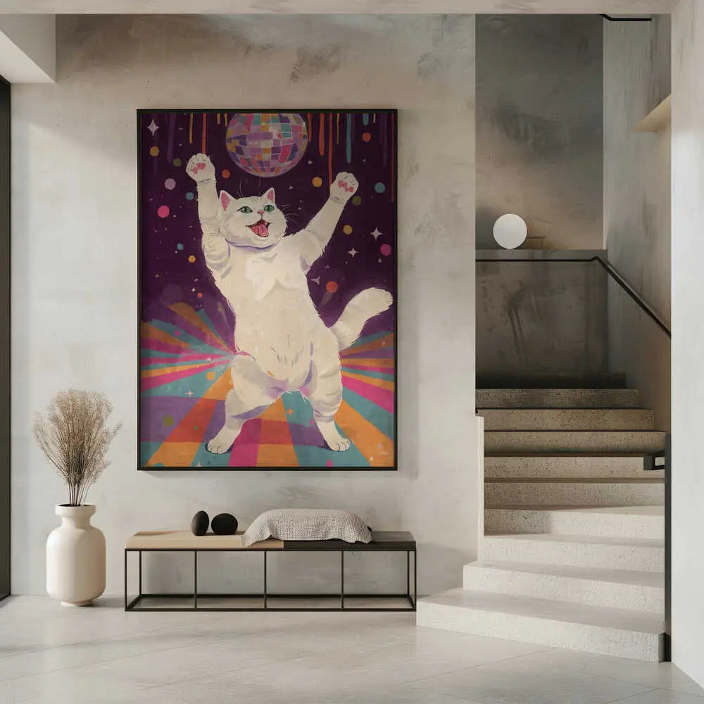 "GROOVY DISCO KITTY"