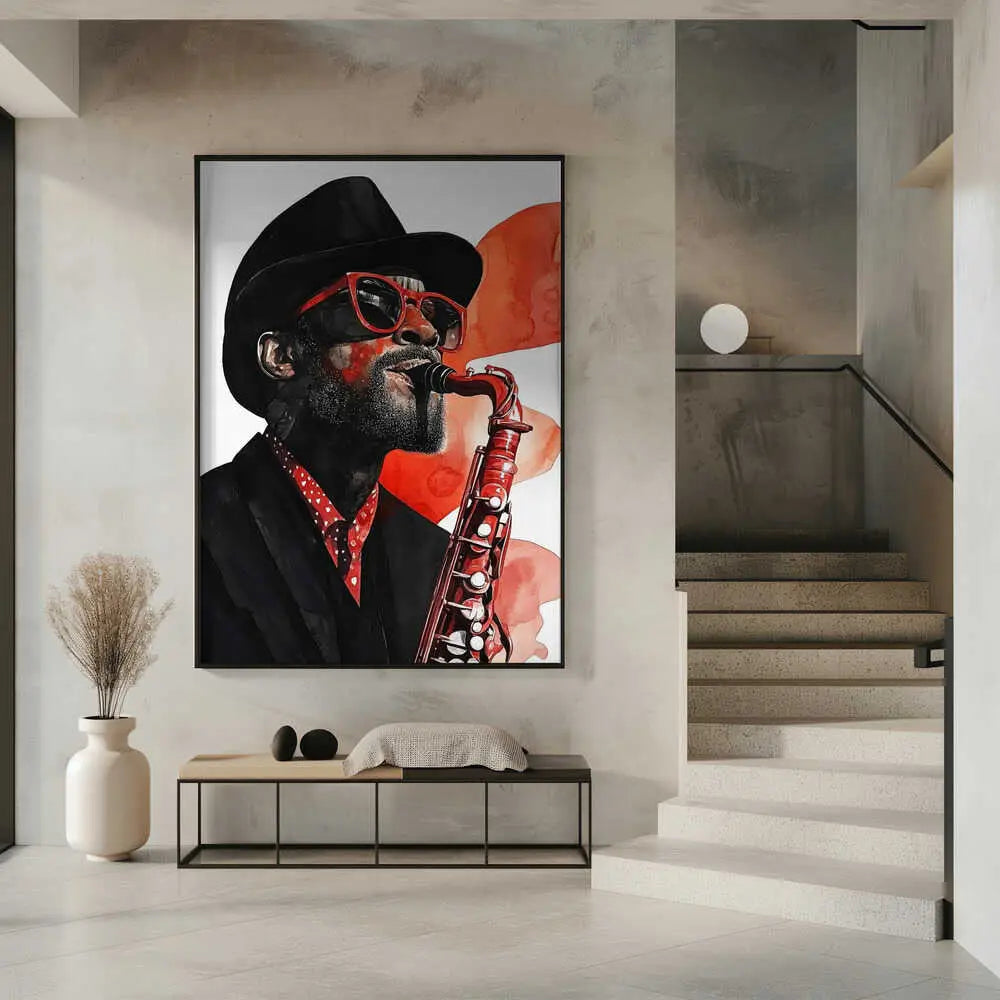 "SAXOPHONIST MUSIC ART"