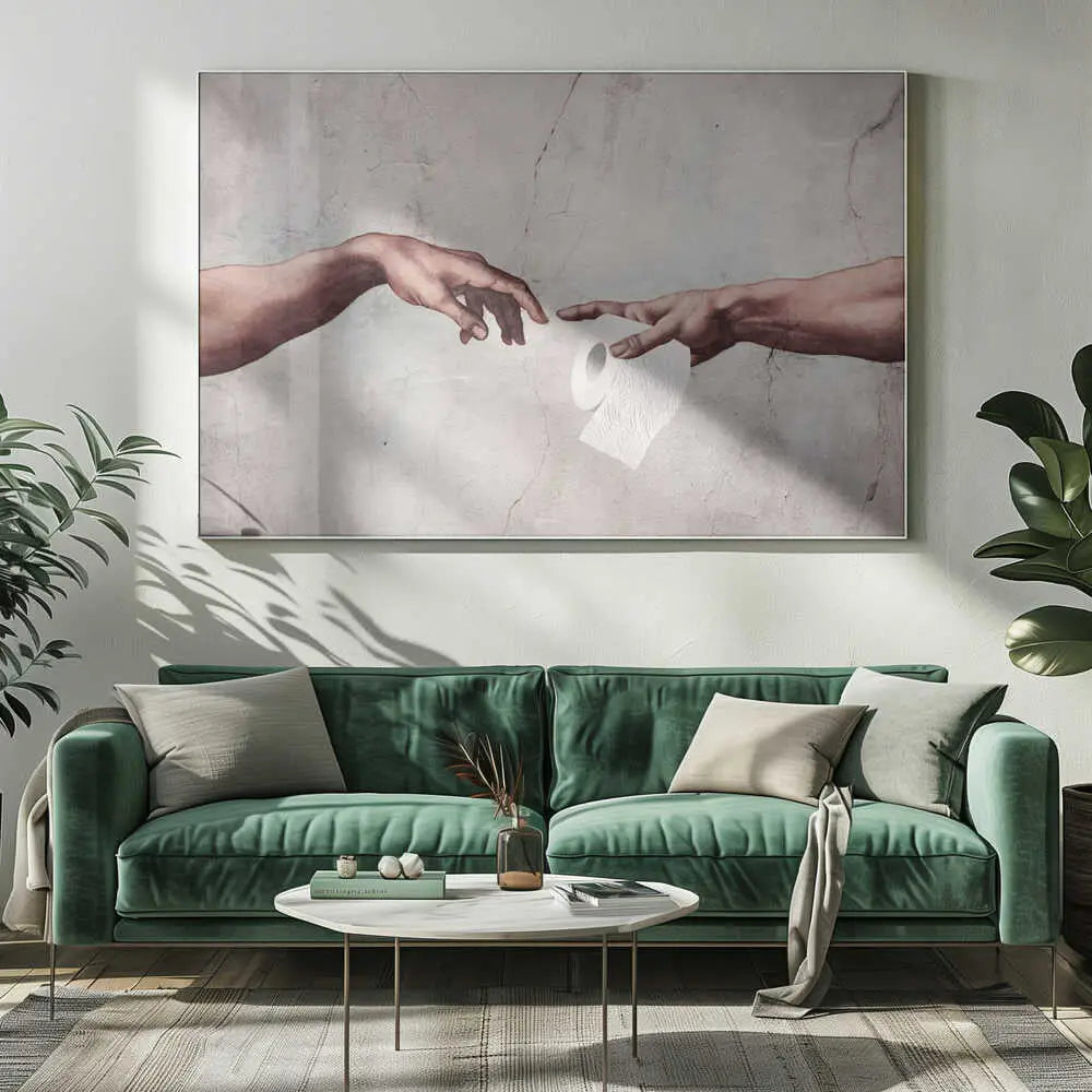 Canvarisma - "FUNNY BATHROOM PAPER" -  Bild