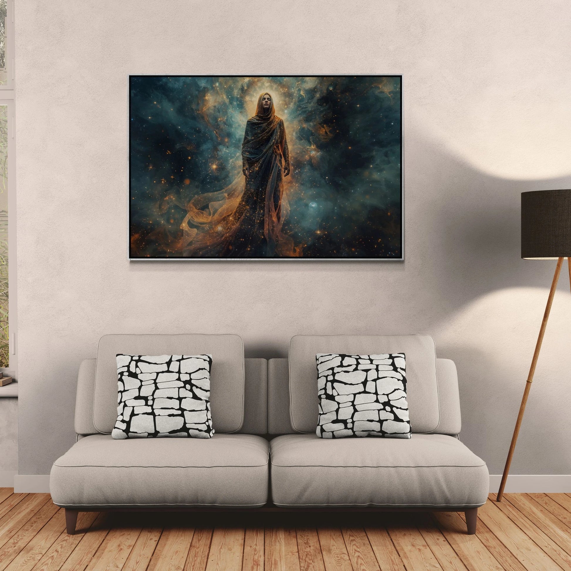 Canvarisma - "STERNENWEBERIN" -  Bild