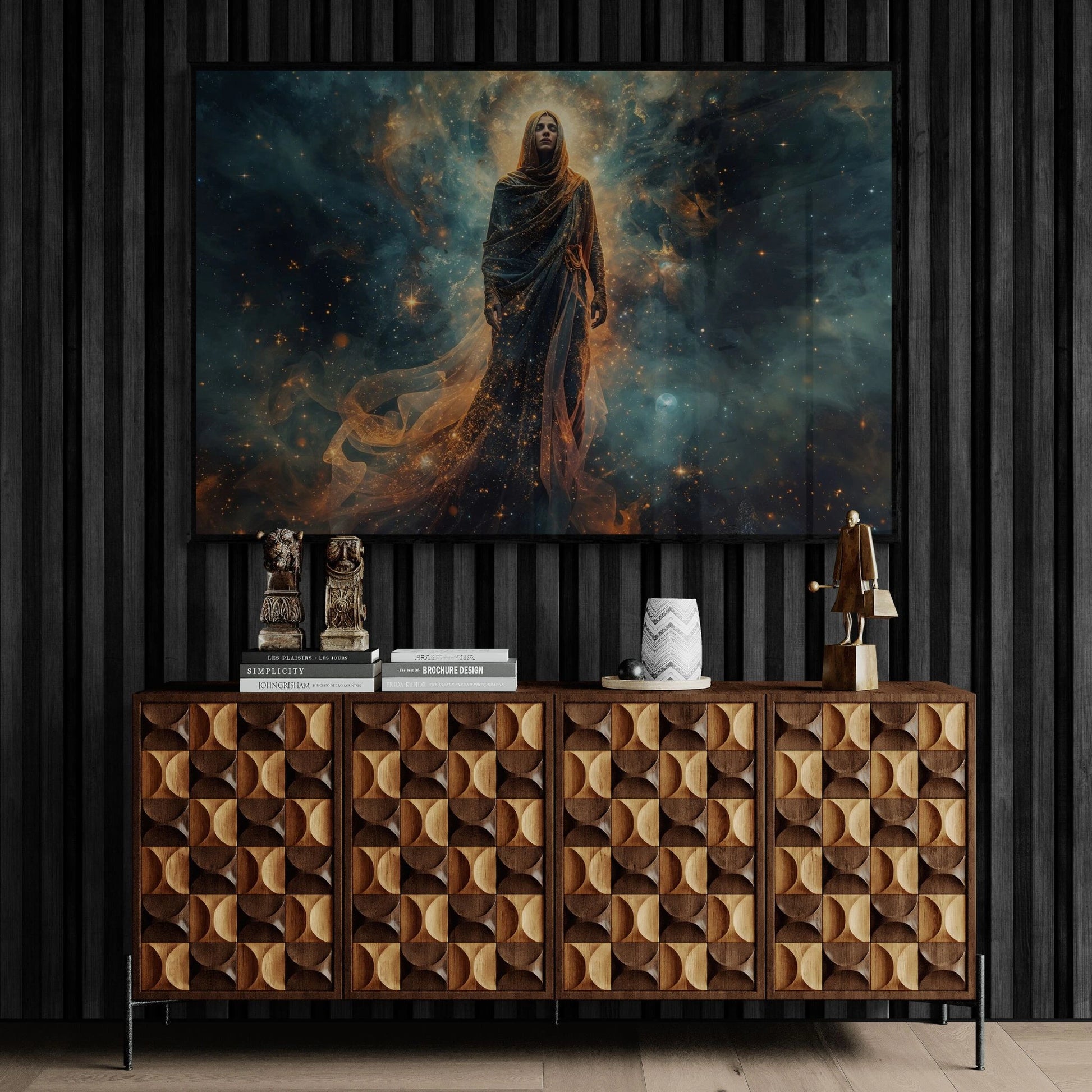 Canvarisma - "STERNENWEBERIN" -  Bild