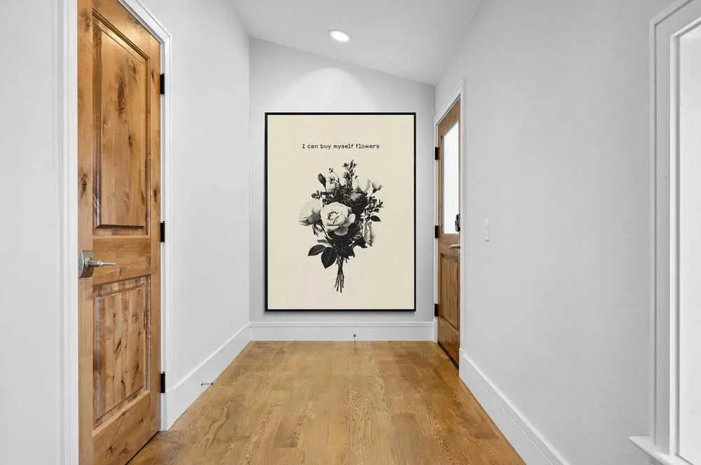 Canvarisma - "I CAN BUYMYSELF FLOWERS" -  Bild