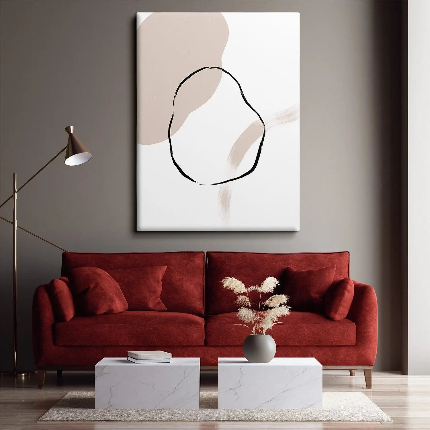 "ABSTRACT CIRCLE" - Art For Everyone