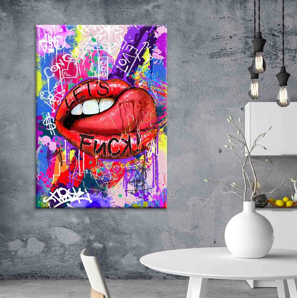 "FCK LIPS" - Art For Everyone