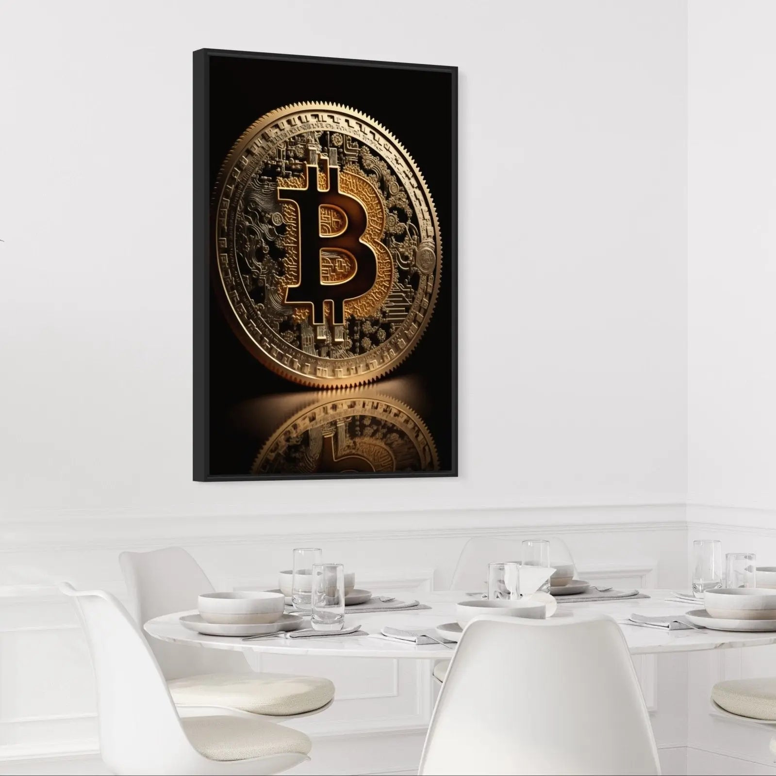 "GOLDEN BITCOIN" - Art For Everyone