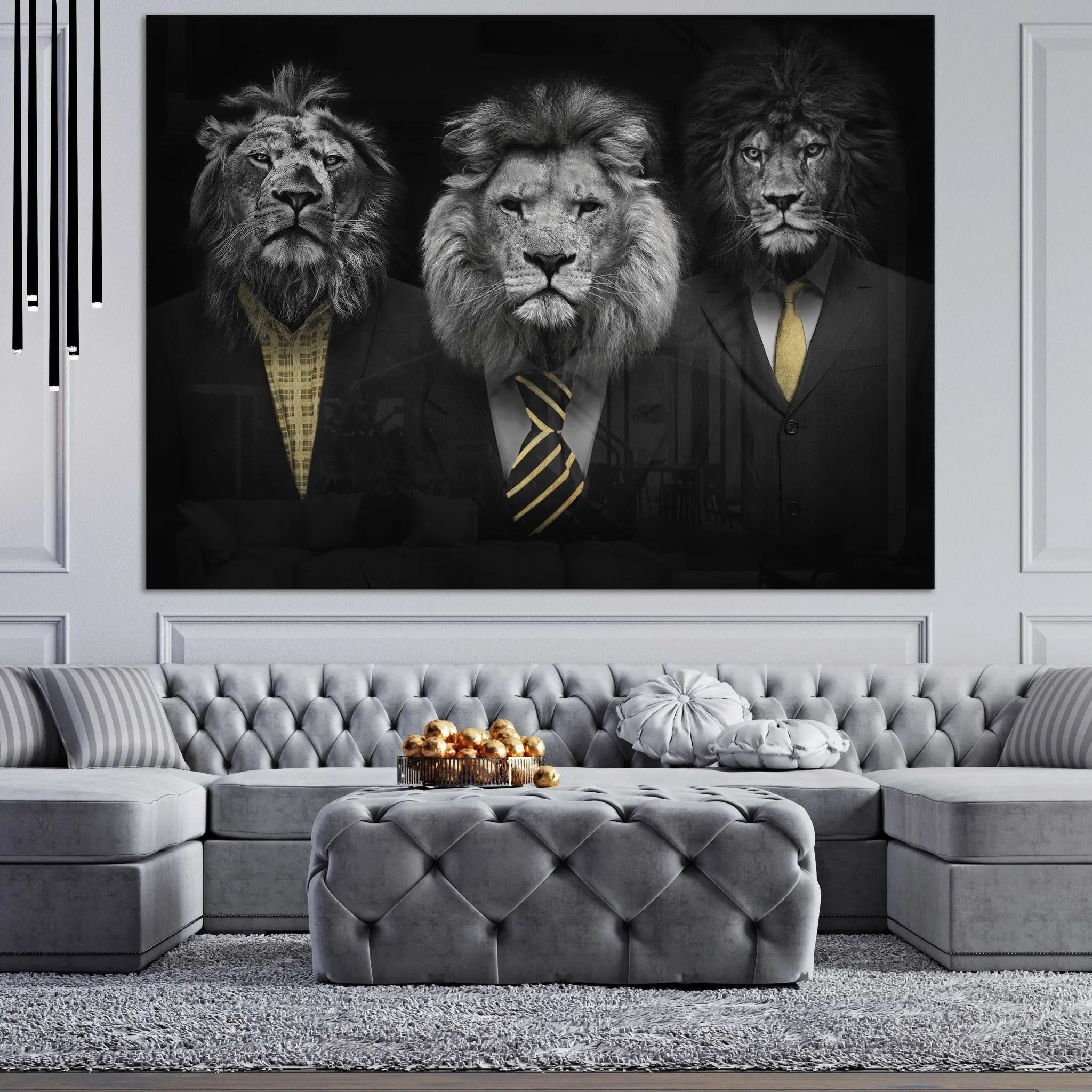 "GOLDEN LIONS" - Art For Everyone