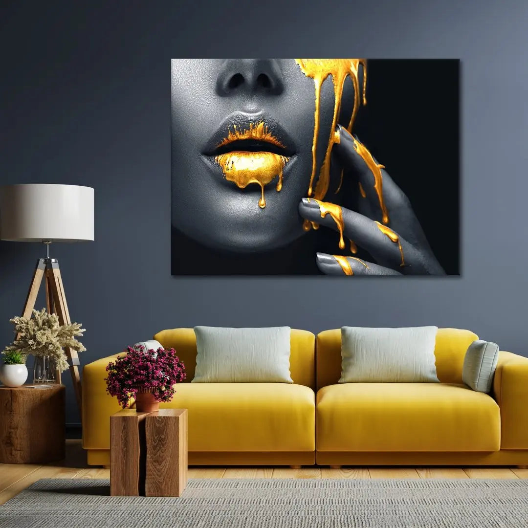 "Golden Lips Exclusive" - Art For Everyone