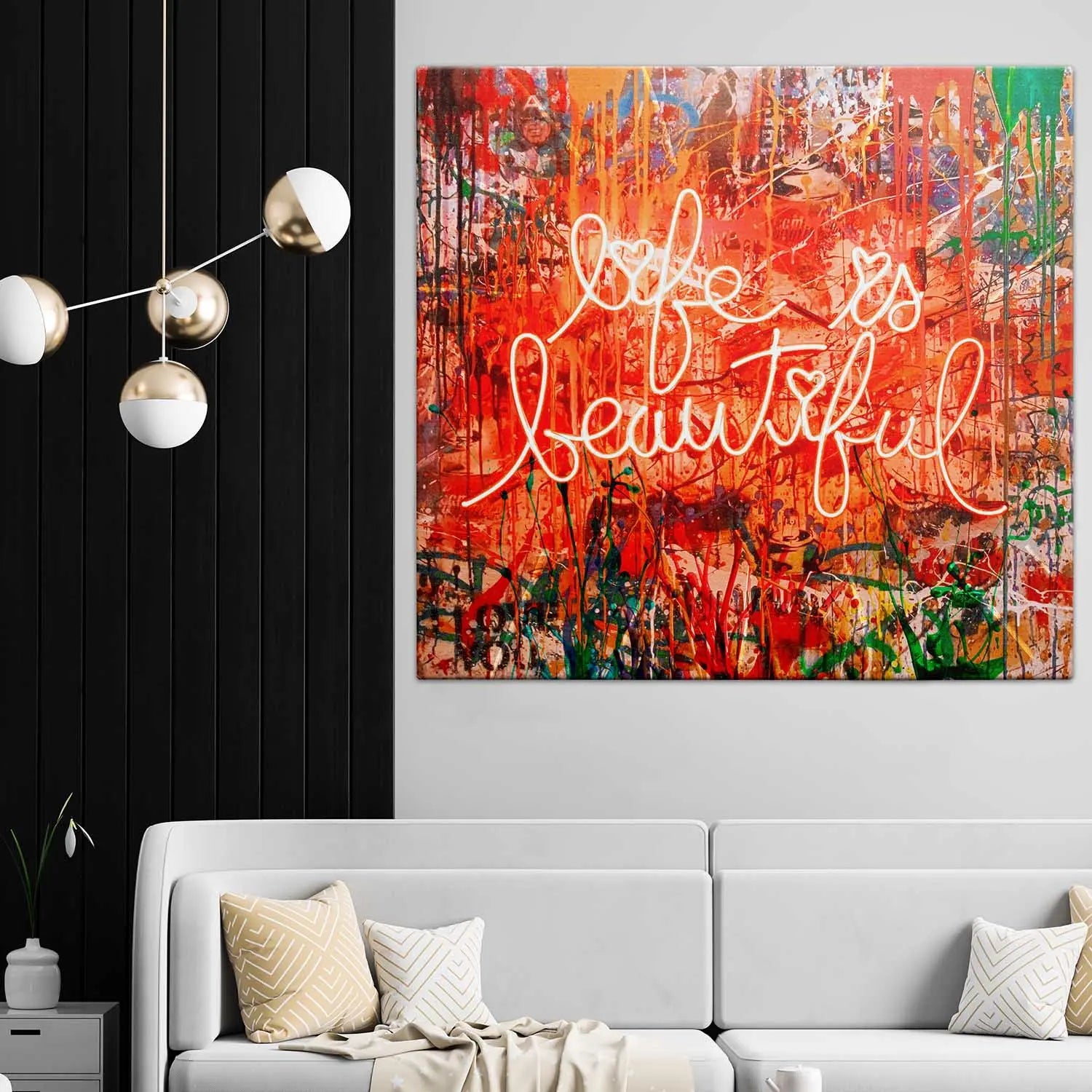 "LIFE IS BEAUTIFUL" - Art For Everyone