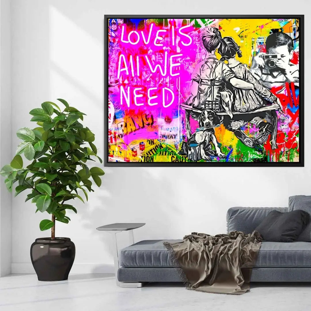 "LOVE IS ALL WE NEED" - Art For Everyone