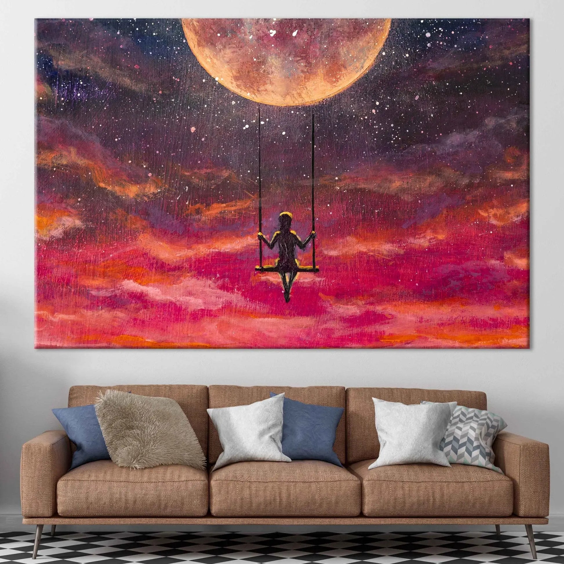 "MOON SWING" - Art For Everyone