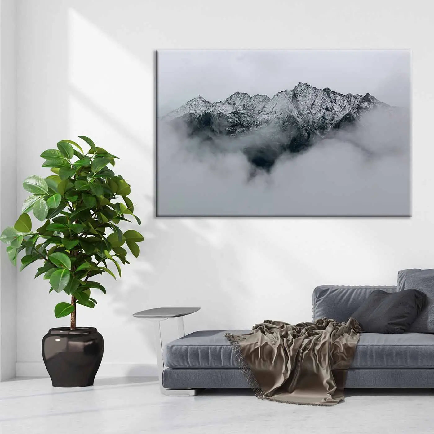 "MOUNTAIN FOG" - Art For Everyone