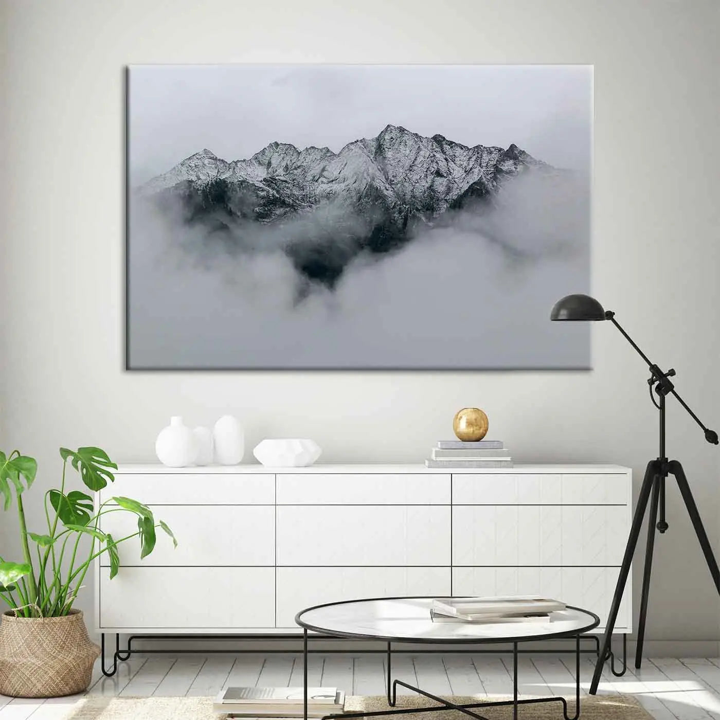 "MOUNTAIN FOG" - Art For Everyone