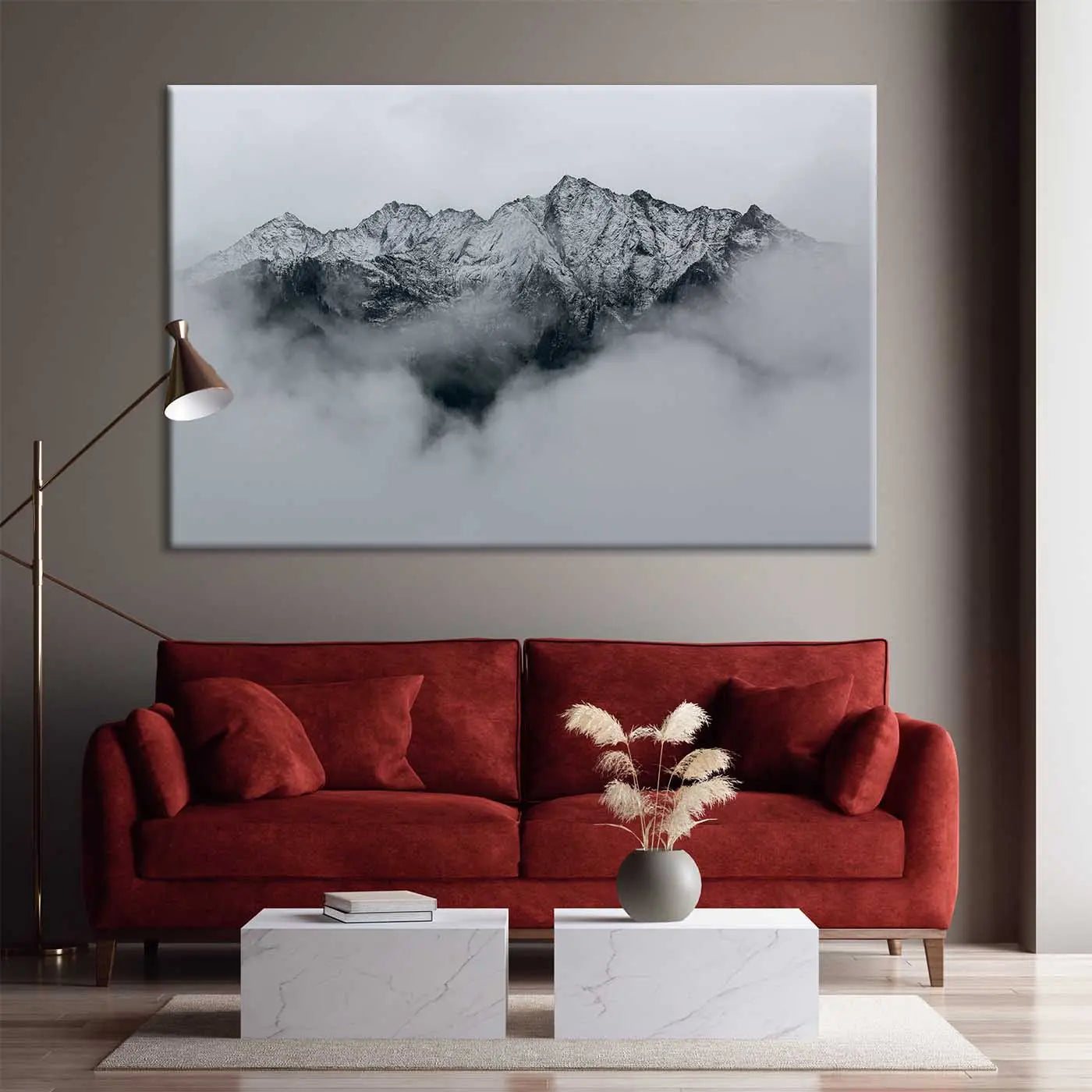 "MOUNTAIN FOG" - Art For Everyone