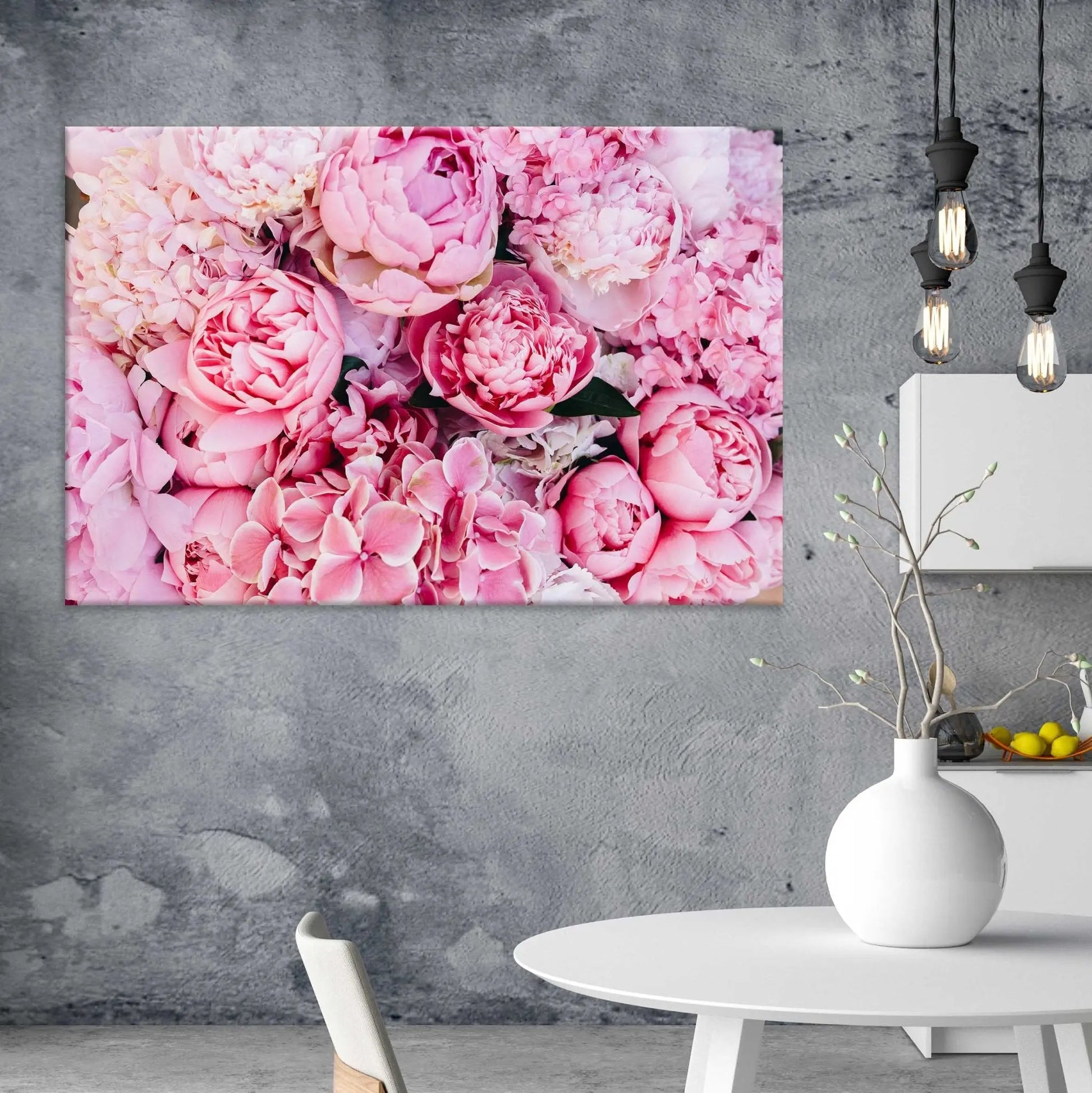 "PINK FLOWERS" - Art For Everyone