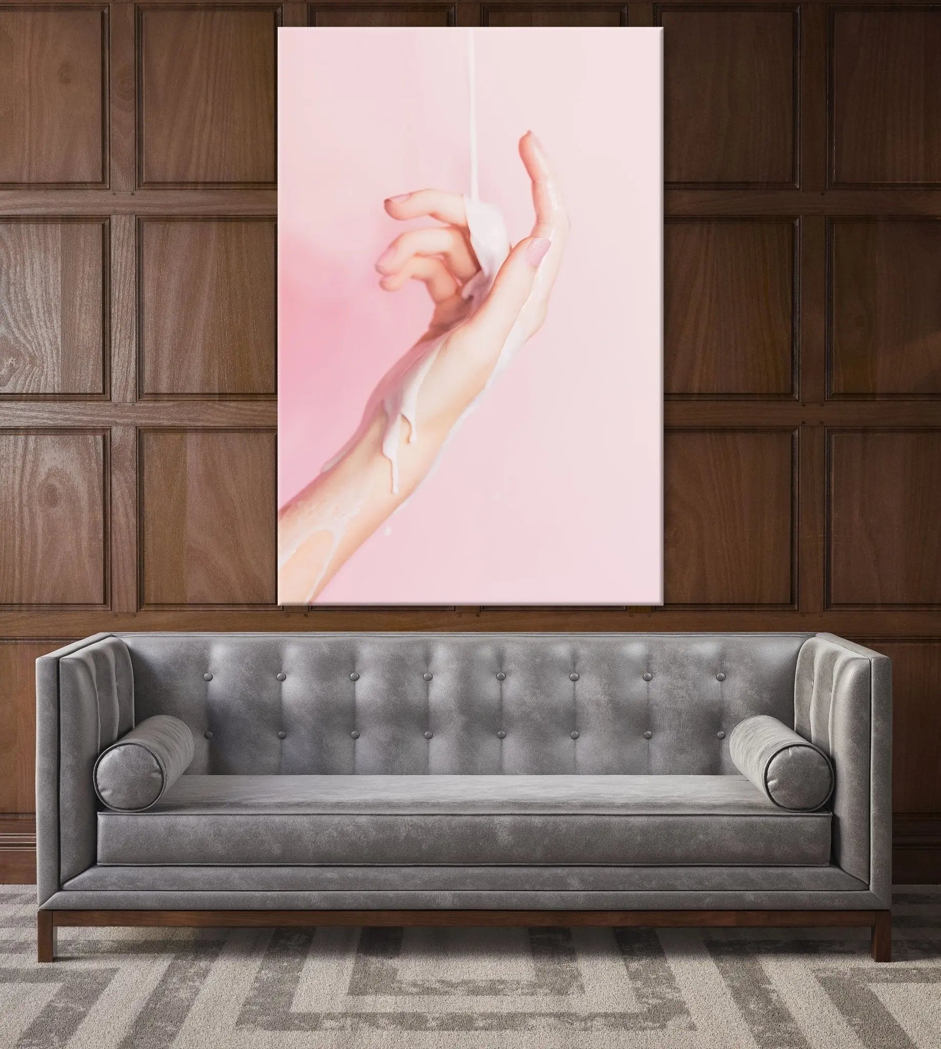 "PINK HAND" - Art For Everyone