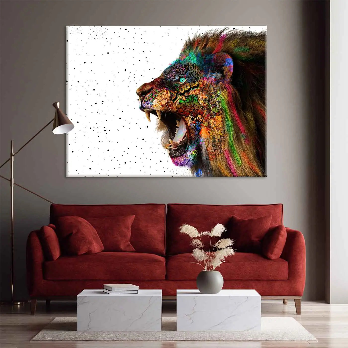 "POP ART LION" - Art For Everyone