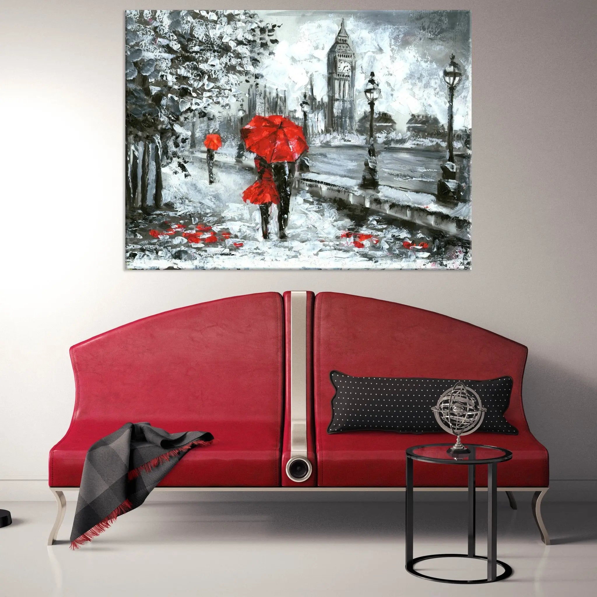 "RED UMBRELLA" - Art For Everyone